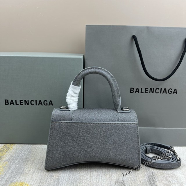 Balenciaga專櫃爆款新閃閃沙漏包 巴黎世家原單手提肩背包 8896閃金 fyj1247